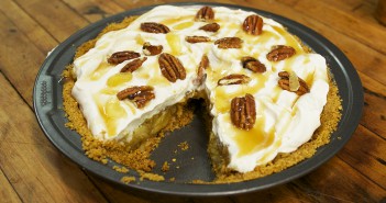 Tarte sans cuisson aux pommes, poires et caramel tarte automne herve cuisine