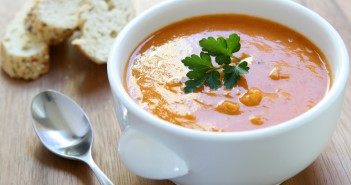 Velouté de carottes au lait de coco