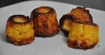 Cannelés salés au Beaufort et au chorizo