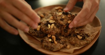 Cookies sans cuisson chocolat et beurre de cacahuètes