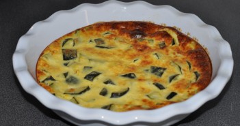 Quiche légère sans pâte courgette et parmesan